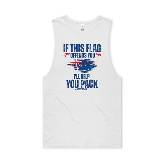 If This Flag Offends You Tank Singlet