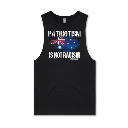 Patriotism is not Racism Singlet
