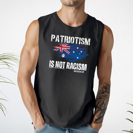 Patriotism is not Racism Singlet