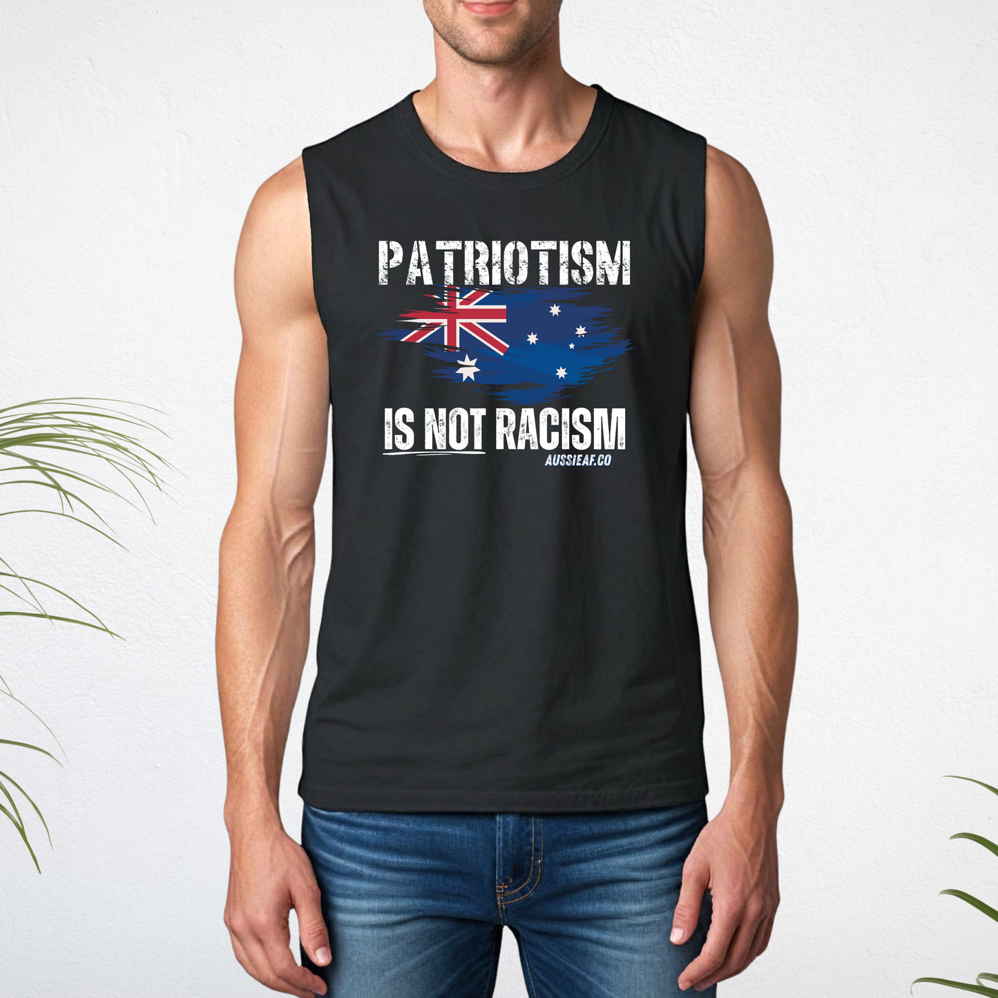 Patriotism is not Racism Singlet