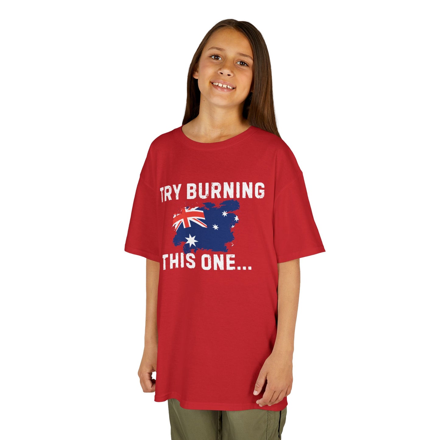 Try Burning This One Kids Unisex Tee
