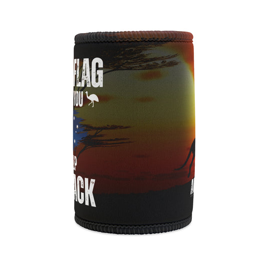 If This Flag Offends You Australian Flag Beer Can Stubby Holder