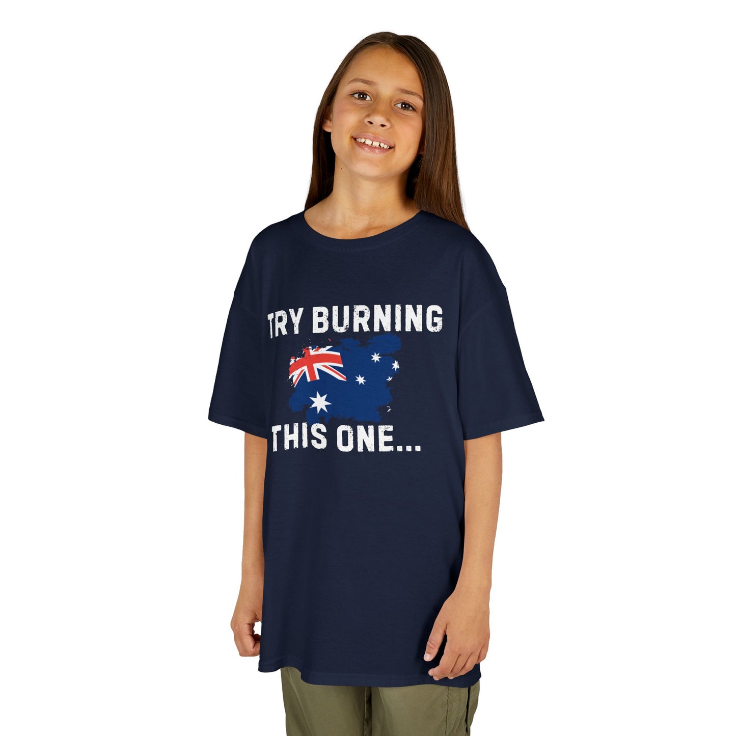 Try Burning This One Kids Unisex Tee