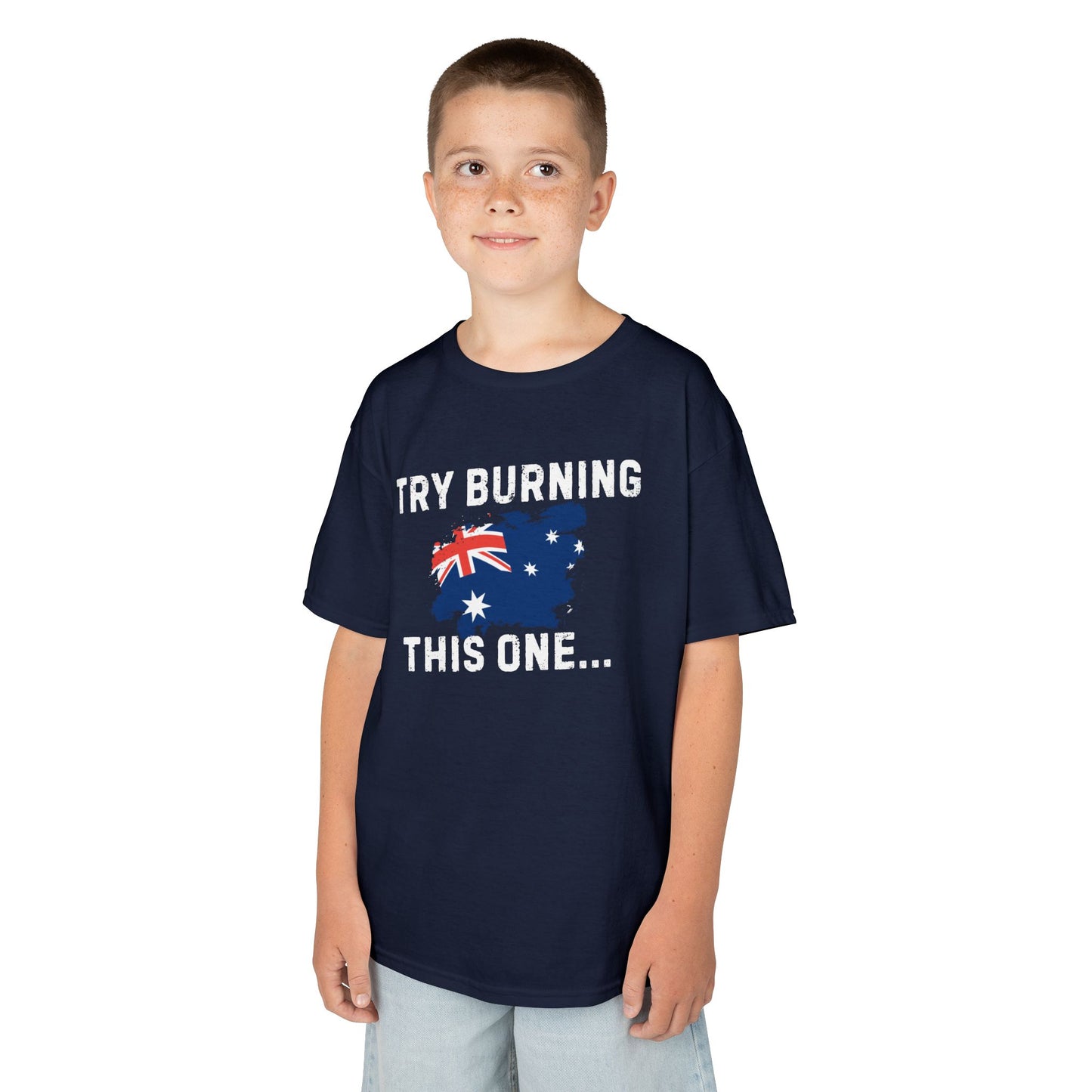 Try Burning This One Kids Unisex Tee
