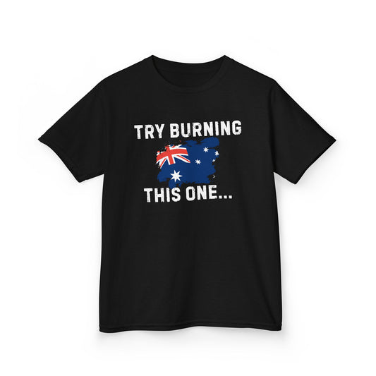 Try Burning This One Kids Unisex Tee