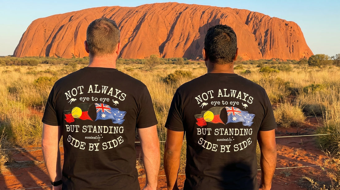 Not Always Eye to Eye. Always Standing Side by Side. An Explanation.