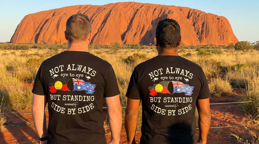 Not Always Eye to Eye. Always Standing Side by Side. An Explanation.