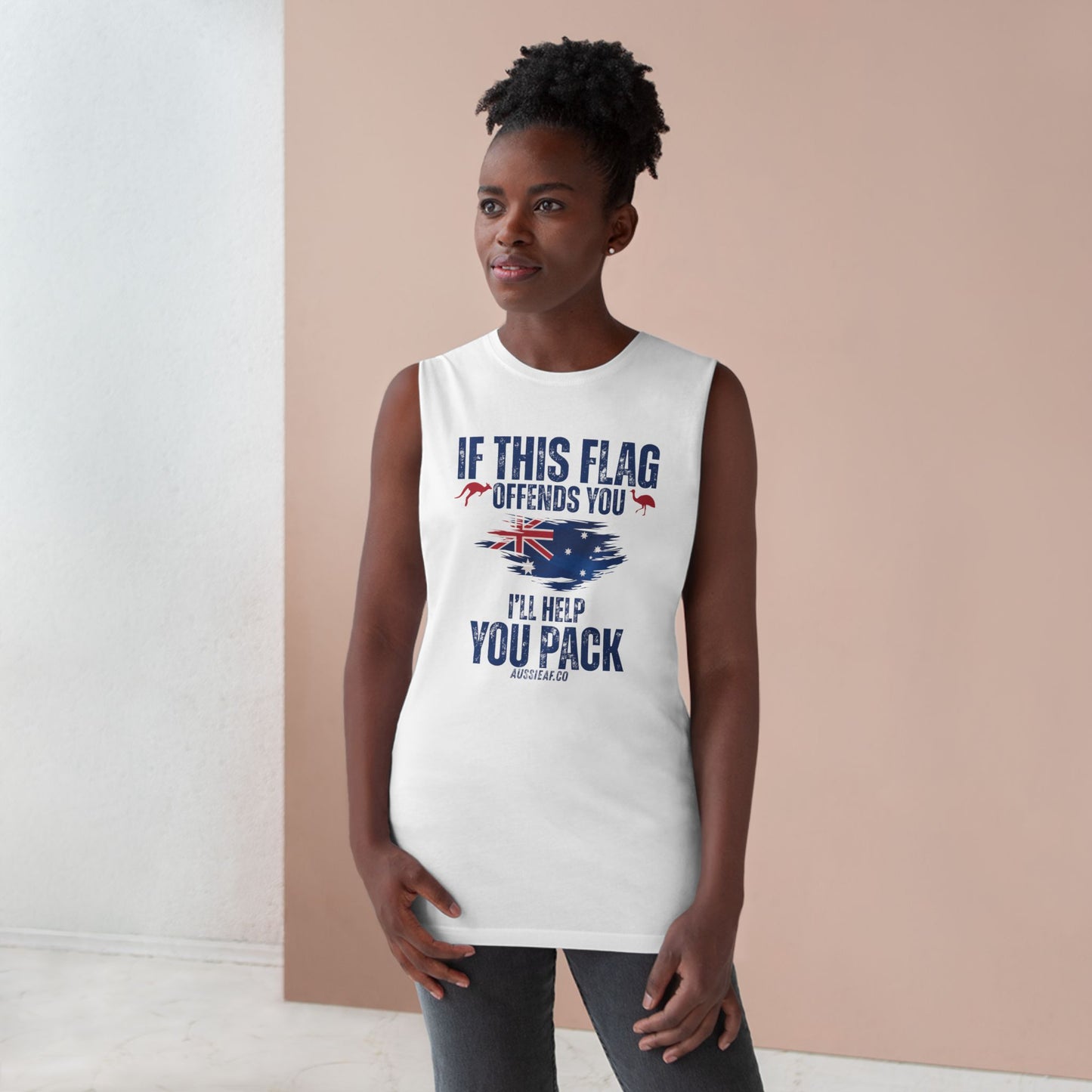 If This Flag Offends You Tank Singlet
