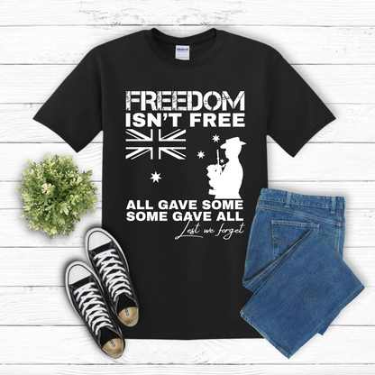 Freedom Isn't Free Australian Flag Shirt