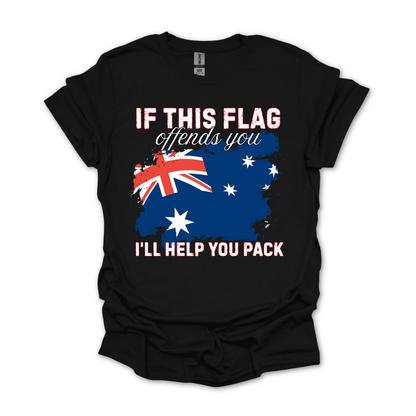 If This Flag Offends Your Australian Flag Patriot Shirt