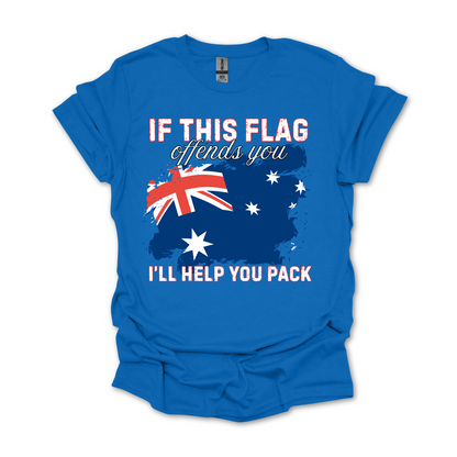 If This Flag Offends Your Australian Flag Patriot Shirt