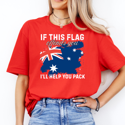 If This Flag Offends Your Australian Flag Patriot Shirt
