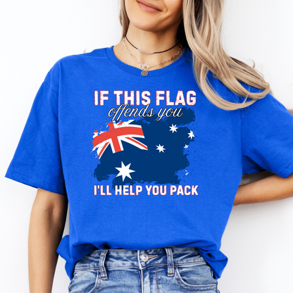 If This Flag Offends Your Australian Flag Patriot Shirt