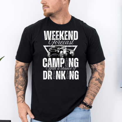 Weekend Forecast Aussie Camper Unisex Shirt