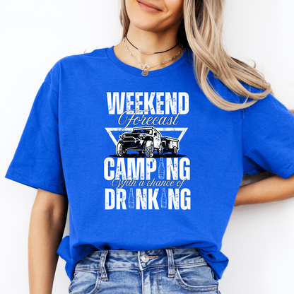 Weekend Forecast Aussie Camper Unisex Shirt