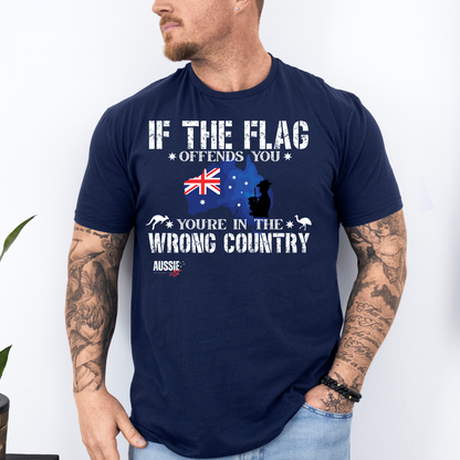 If The Flag Offends You Australian Flag Unisex Shirt