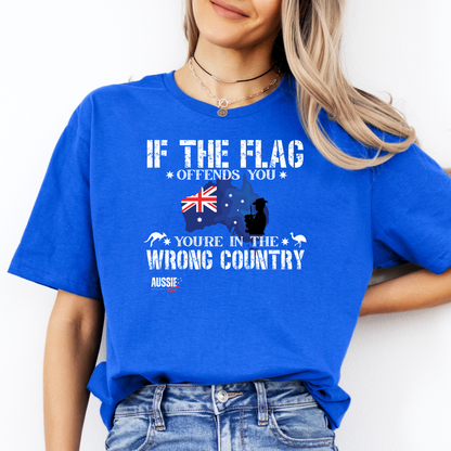 If The Flag Offends You Australian Flag Unisex Shirt
