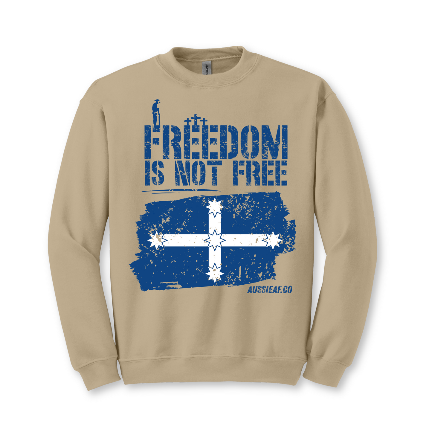 Freedom is not Free Eureka Flag Jumper