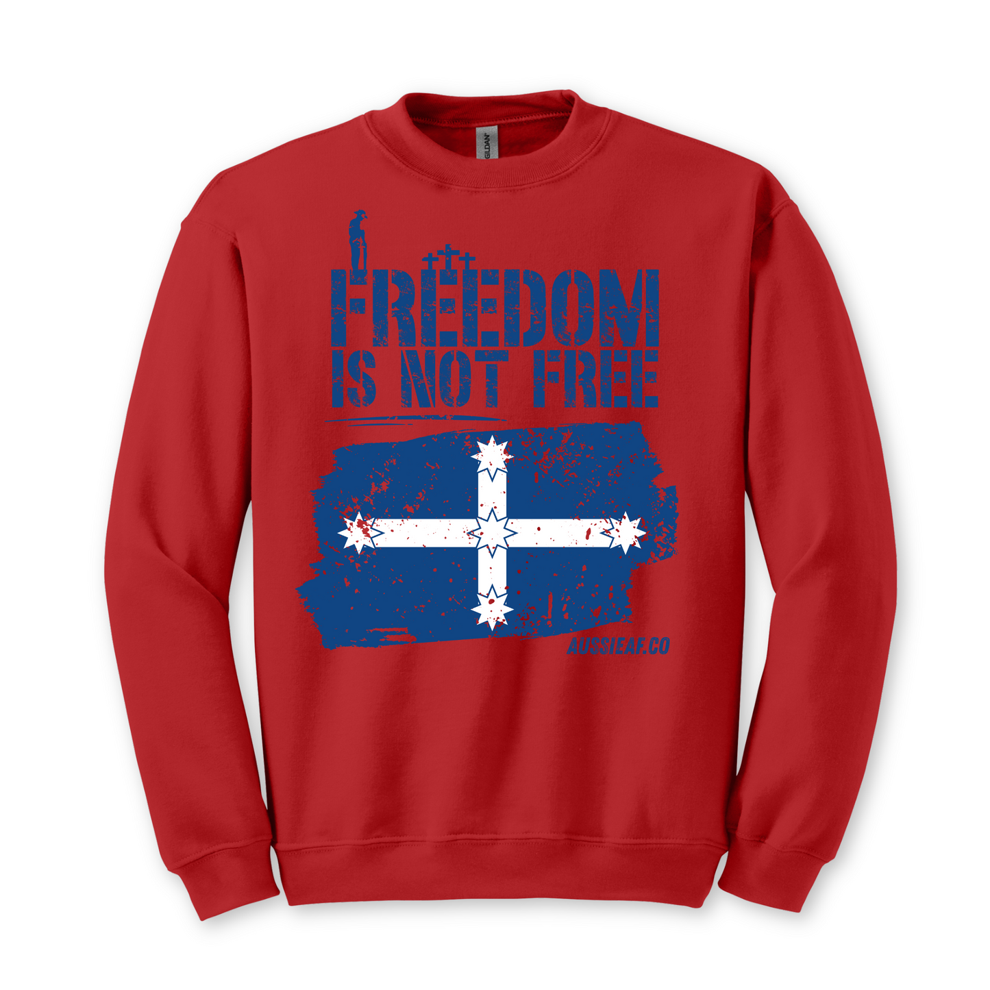 Freedom is not Free Eureka Flag Jumper