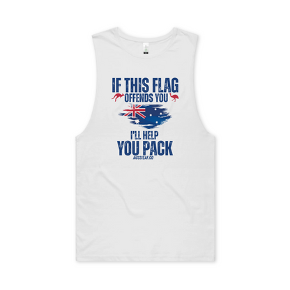 If This Flag Offends You Tank Singlet