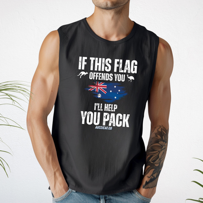 If This Flag Offends You Singlet