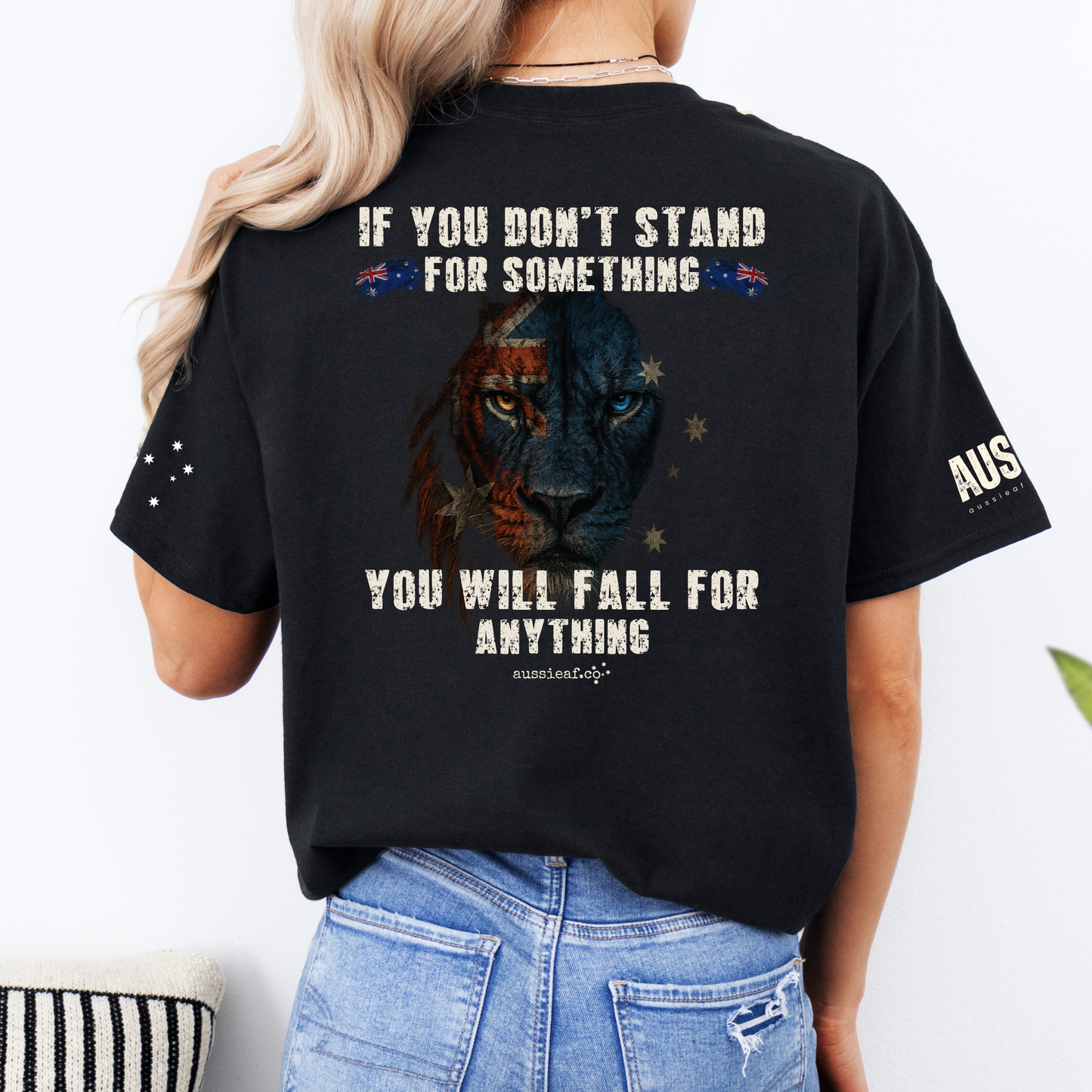 If You Don't Stand For Something Unisex BACK & Sleeve Printing