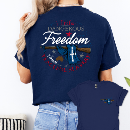 Dangerous Freedom Shirt - Eureka Flag Aussie Tee