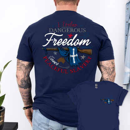 Dangerous Freedom Shirt - Eureka Flag Aussie Tee