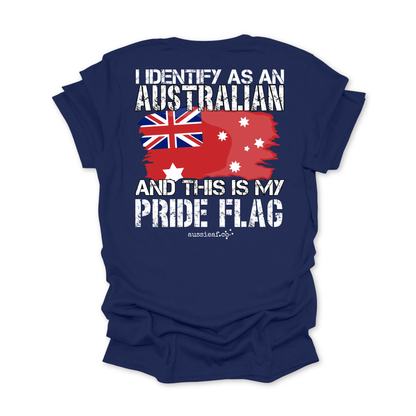 I Identify As an Australian Aussie AF Australian Red Flag Shirt [Limited Edition]