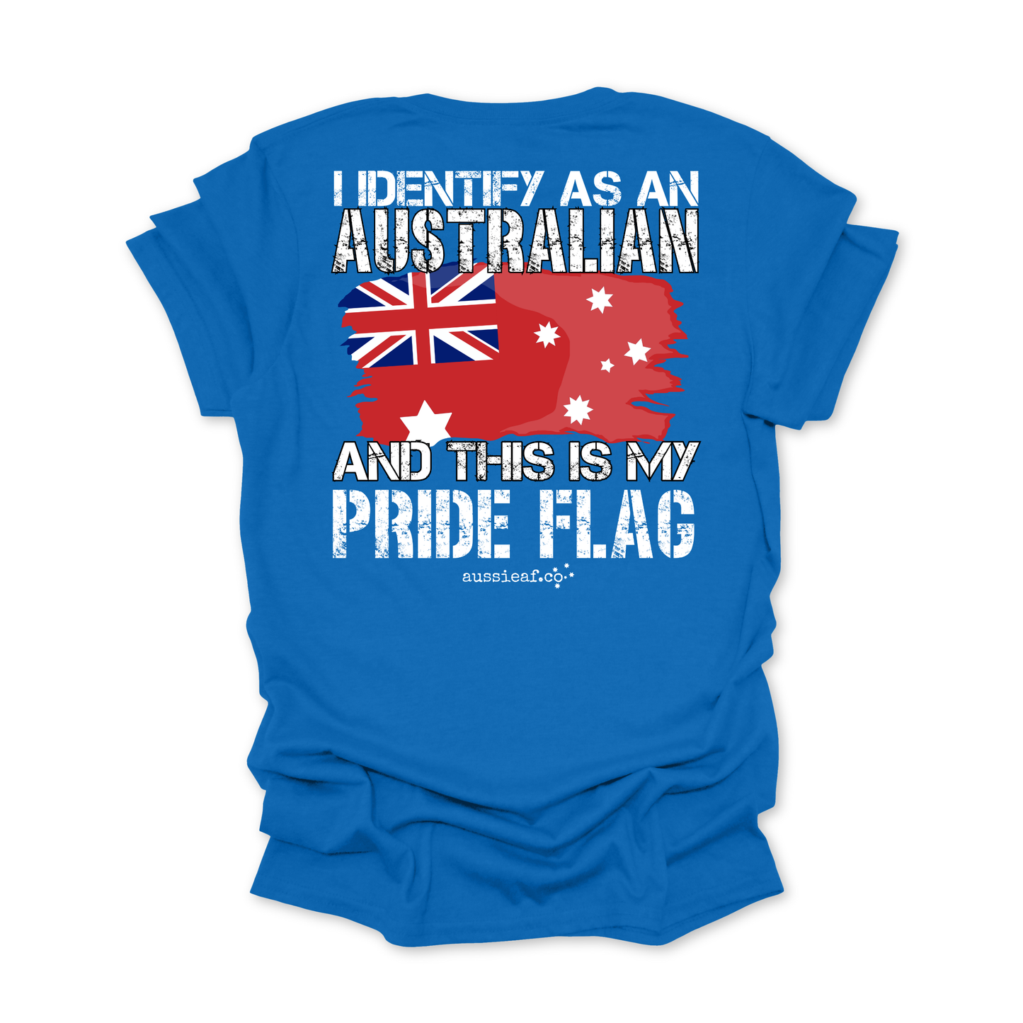 I Identify As an Australian Aussie AF Australian Red Flag Shirt [Limited Edition]