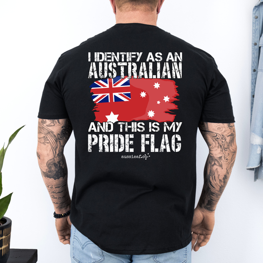 I Identify As an Australian Aussie AF Australian Red Flag Shirt [Limited Edition]
