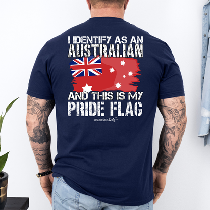 I Identify As an Australian Aussie AF Australian Red Flag Shirt [Limited Edition]