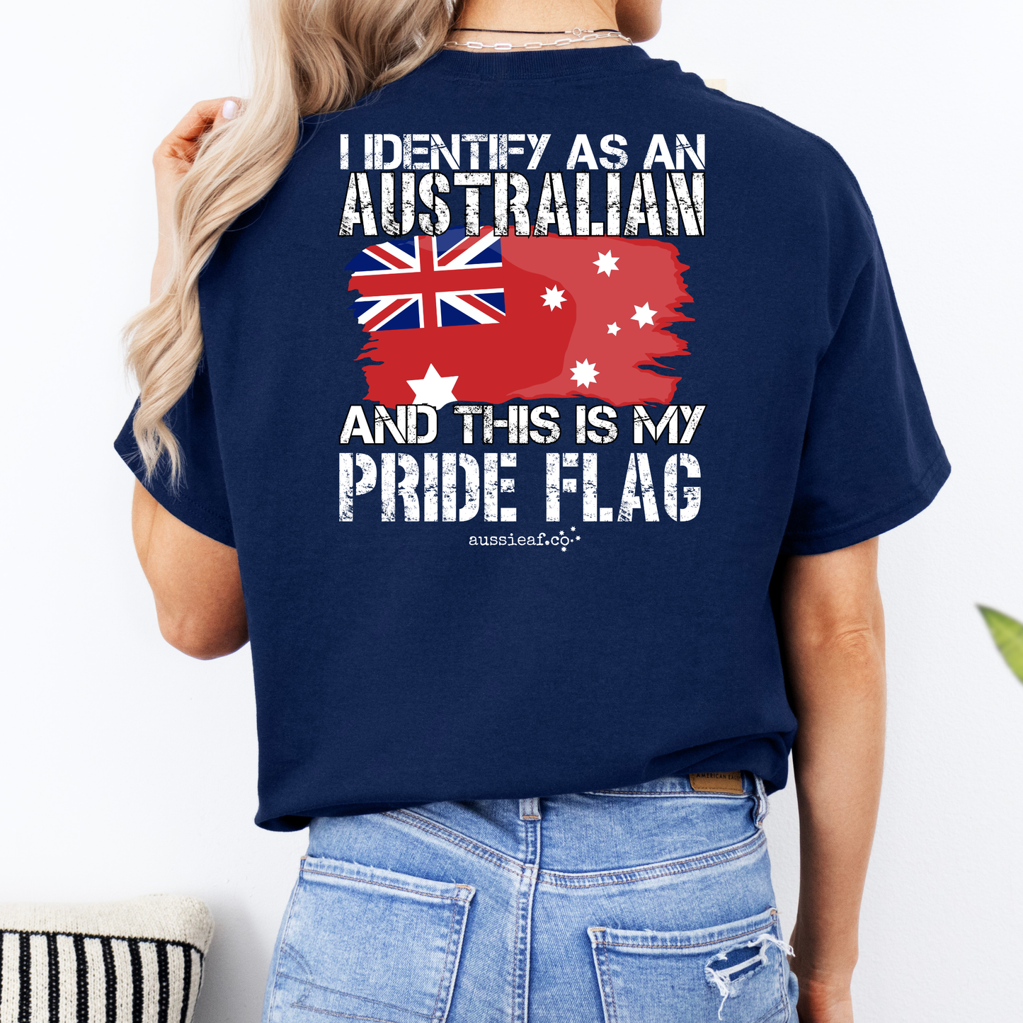 I Identify As an Australian Aussie AF Australian Red Flag Shirt [Limited Edition]
