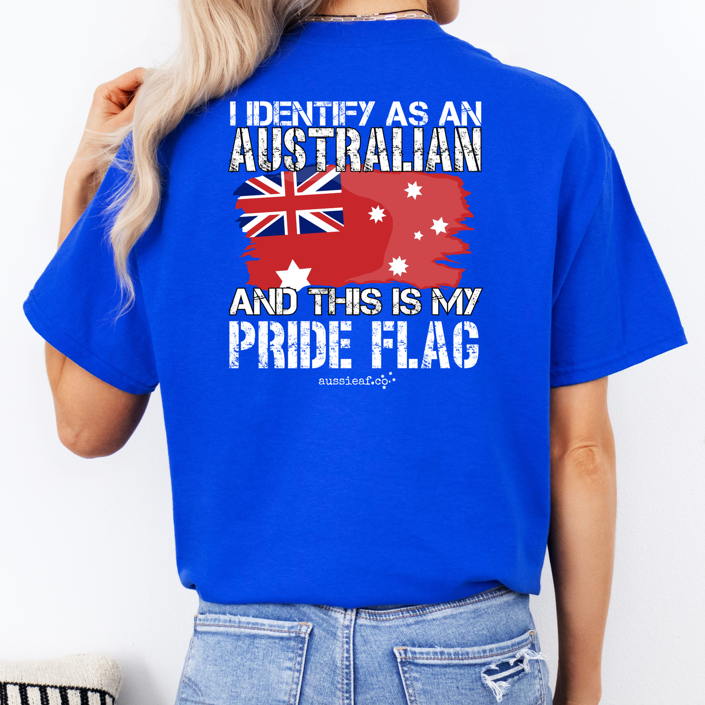 I Identify As an Australian Aussie AF Australian Red Flag Shirt [Limited Edition]