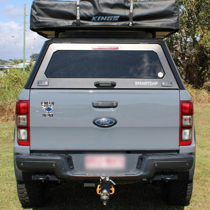 If This Flag Offends You Australian Flag Car Bumper Sticker