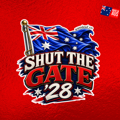 Shut the Gate '28 - UV Vinyl Sticker [Limited Edition]