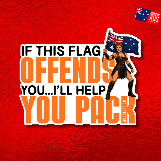 If This Flag Offends UV Vinyl Sticker [Limited Edition]