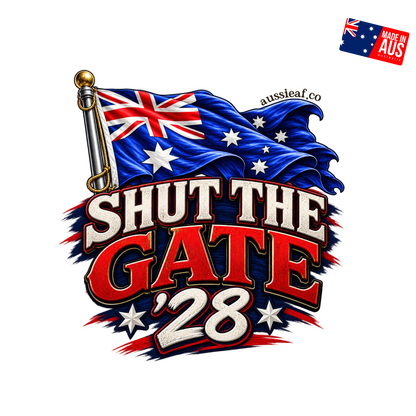 Shut the Gate '28 - UV Vinyl Sticker [Limited Edition]